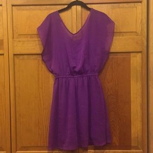 Express Purple Dress